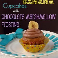 Peanut Butter Banana Cupcakes