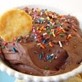 Devils food cake batter dip resized