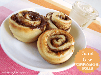 carrot cake cinnamon rolls 1 words