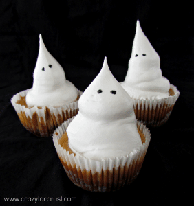Ghost pumpkin cheesecakes 1 words