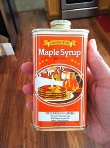 maple syrup
