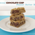 Oatmeal Chocolate Chip PB bars 1 words