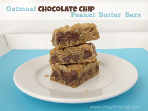 Oatmeal Chocolate Chip PB bars 1 words