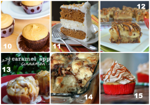 fall flavors 2 numbered
