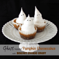 ghost pumpkin cheesecakes 2 words