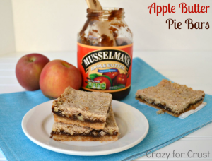 apple butter pie bars 4 words