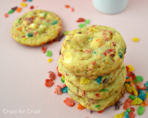 fruity pebbles pudding cookies 3 words