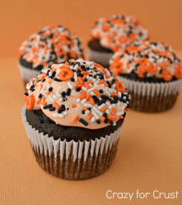Chocolate #Pumpkin #Cupcakes, perfect for #Halloween!