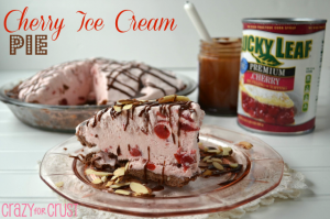 Cherry Ice Cream Pie 2 words
