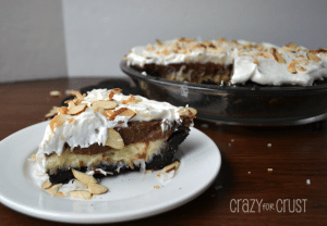 Coconut French Silk #Pie by Crazy for Crust #2weeksofpie