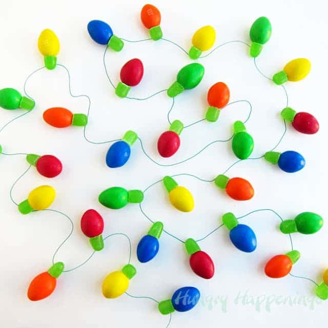 Almond M&M Candy Christmas Lights, Candy lightbulbs for Christmas, M&M lights, M&M crafts 72 DPI copy