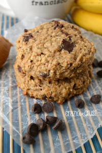 Banana Breakfast Cookies by www.crazyforcrust.com #breakfast #cookie @crazyforcrust