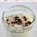 Almond Cake for One {in a jar} Great gift idea! www.crazyforcrust.com