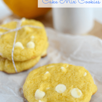 lemon cake mix cookies 4 words