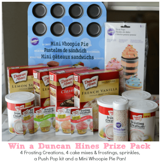 Duncan Hines giveaway words