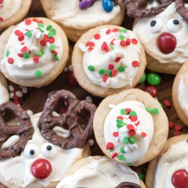 Use one sugar cookie dough recipe to make 3 different Christmas cookies! These easy ideas are perfect for kids!