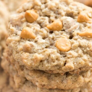 stack of oatmeal scotches