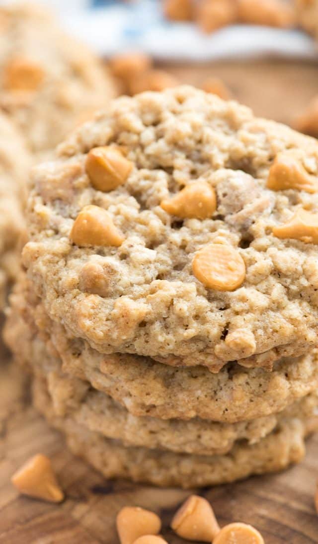 stack of oatmeal scotches