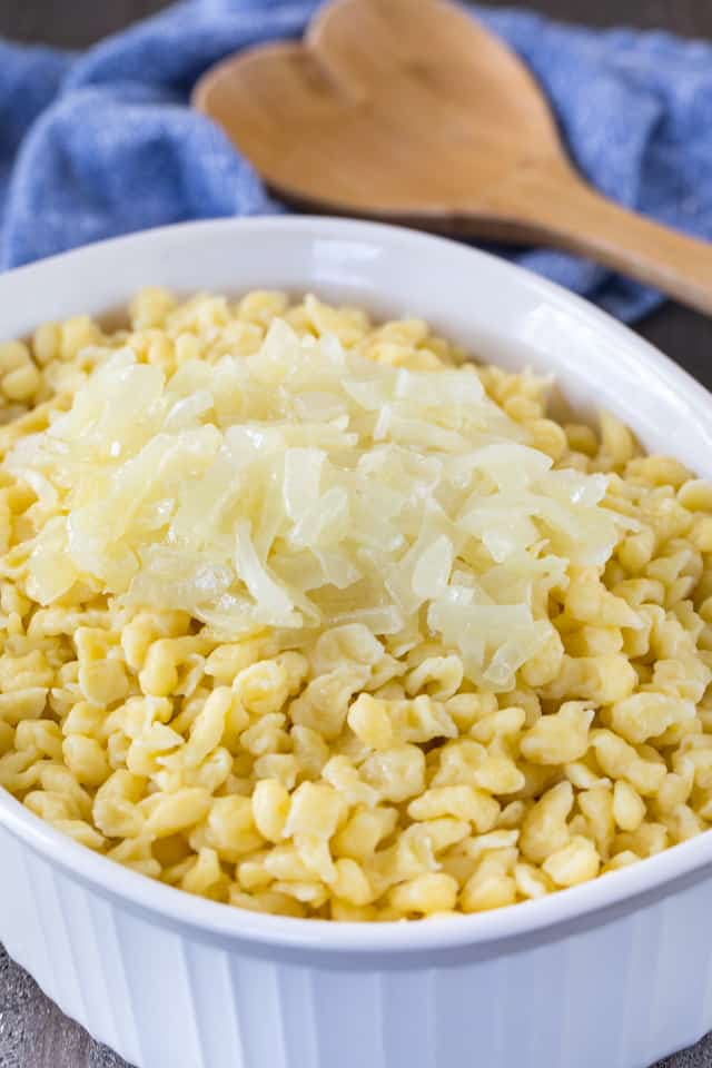 Knoepfle (Swiss Spaetzle Recipe) - Crazy for Crust