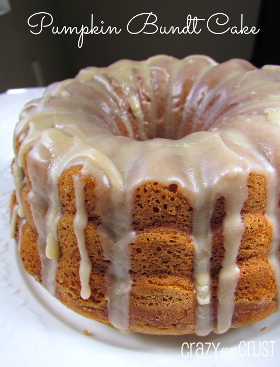 Pumpkin Cake with Browned Butter Frosting - Crazy for Crust