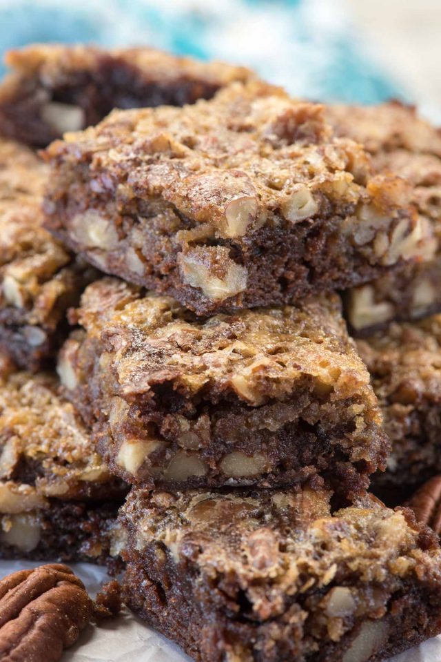 Pecan Pie Brownies Crazy for Crust