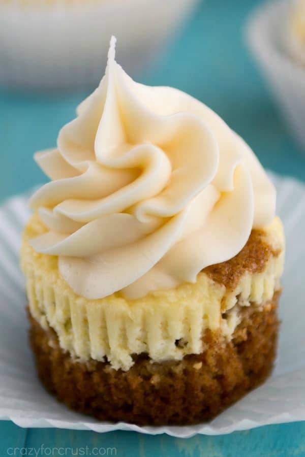 Carrot Cake Cheesecake Cupcakes