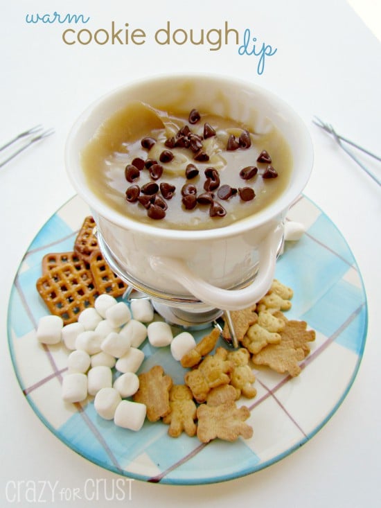 Warm Cookie Dough Dip