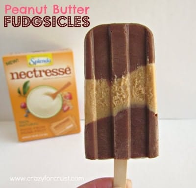 peanut butter fudgsicles with nectresse