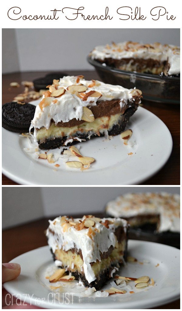 coconut french silk pie