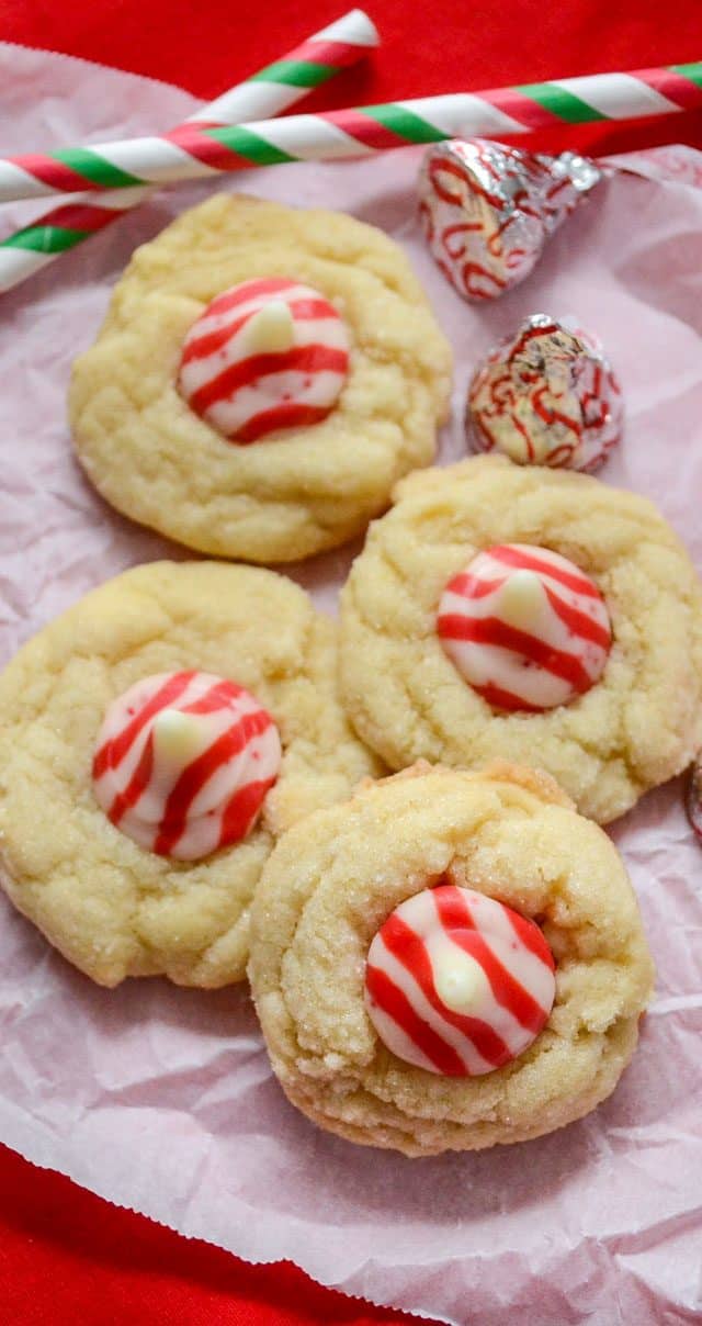 Triple White Chocolate Peppermint Blossoms Crazy for Crust