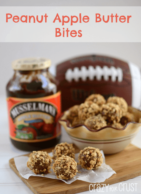 Peanut Apple Butter Bites