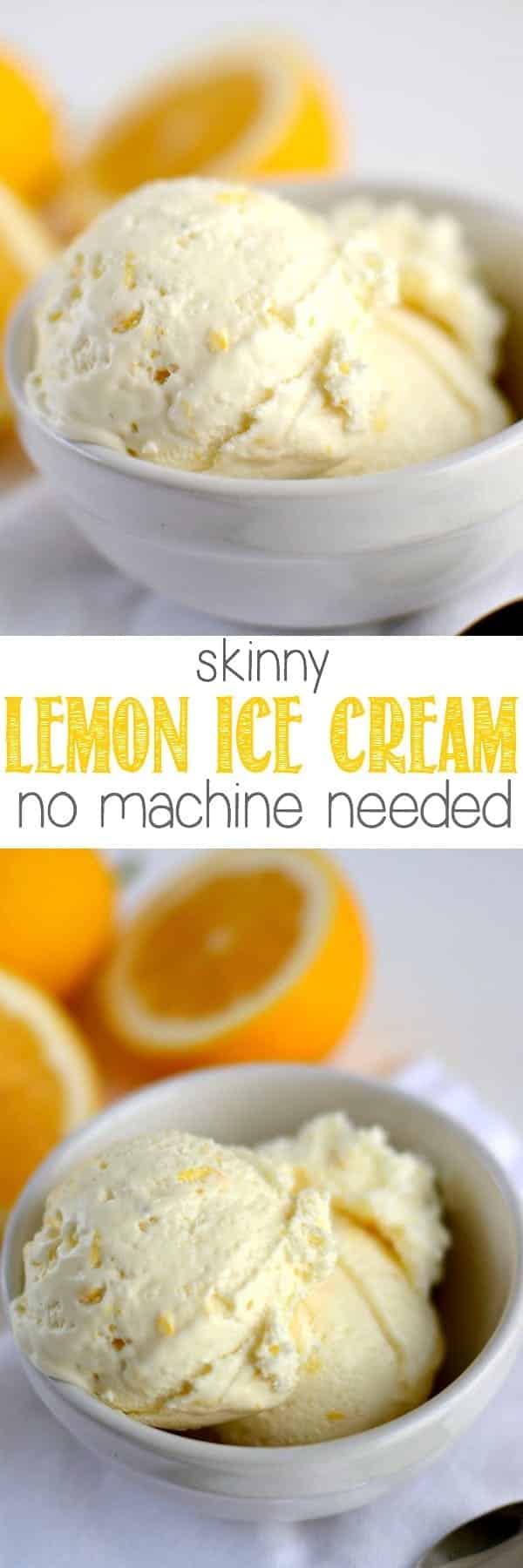 Skinny Lemon Ice Cream