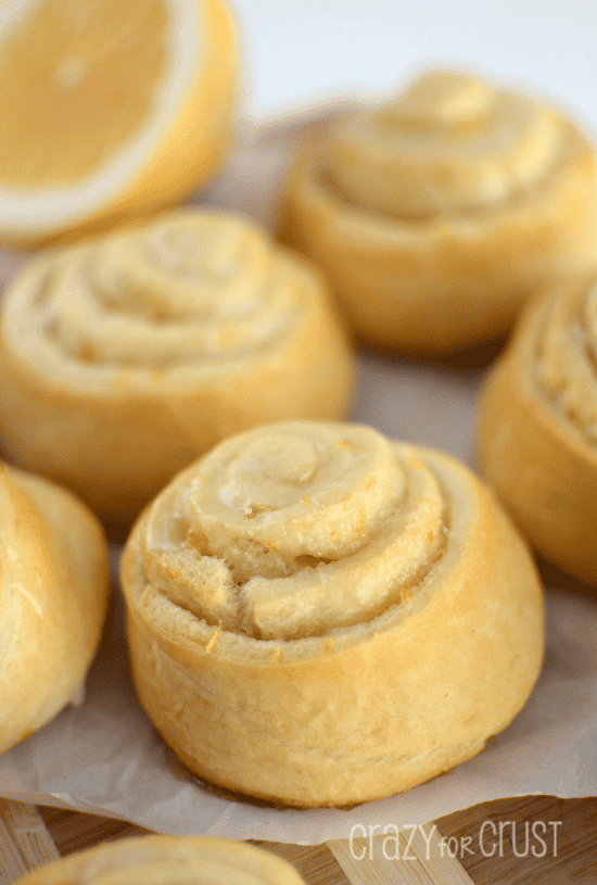 lemon sweet rolls