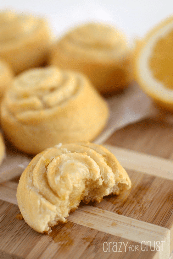 lemon sweet rolls