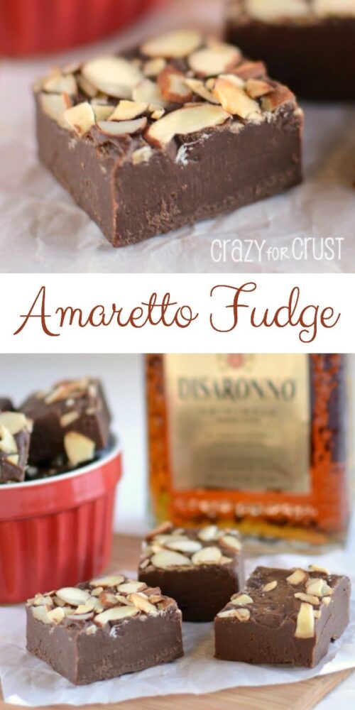 Amaretto Fudge Crazy for Crust