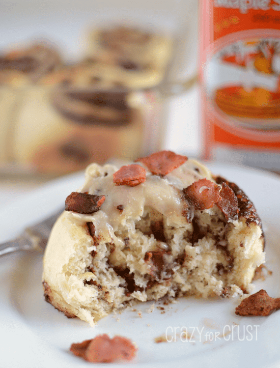 Bacon Maple Cinnamon Rolls