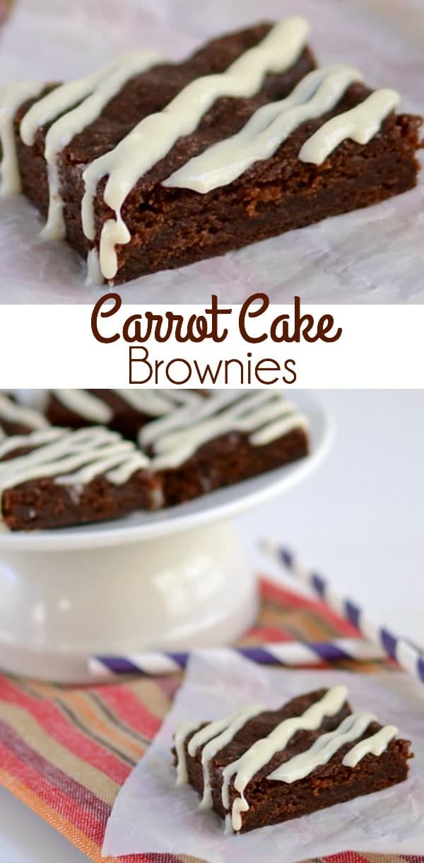 Carrot Cake Brownies