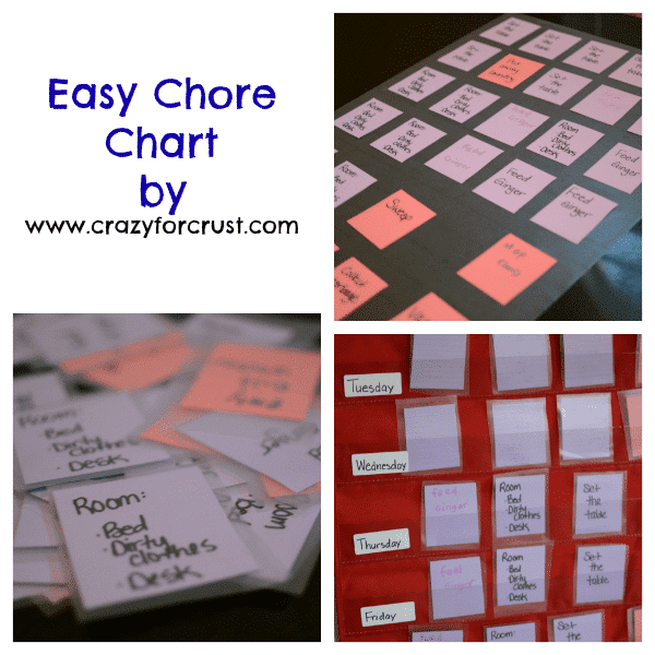 Chore Chart collage