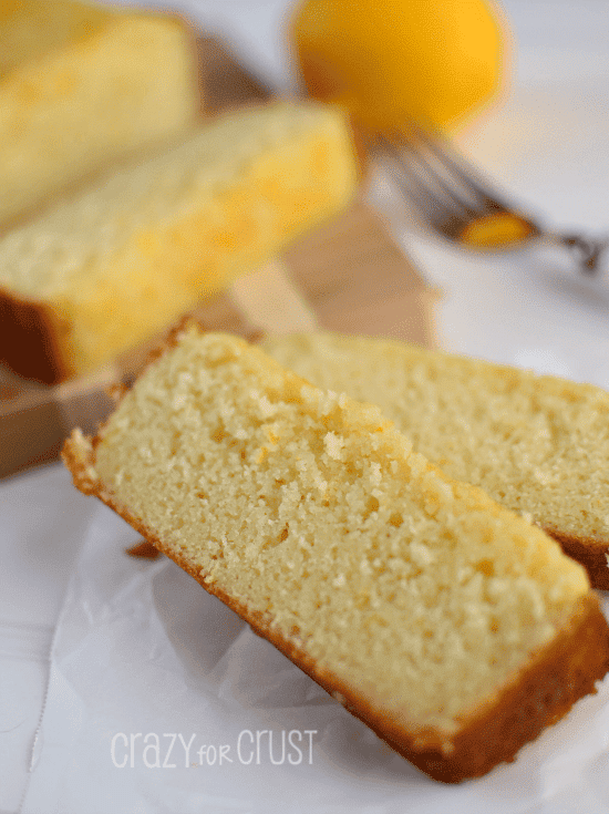 Triple Lemon Pound Cake - my FAVORITE lemon cake!