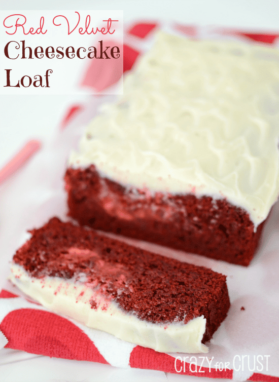 red velvet cheesecake loaf 3 words
