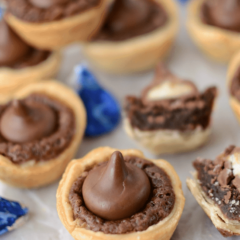 close up of Coconut-Kiss-Brownie-Pies