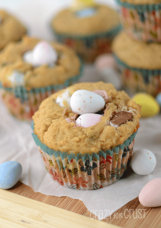 Peanut Butter Cadbury Muffins