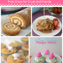 easter treats collage photo pinnable image