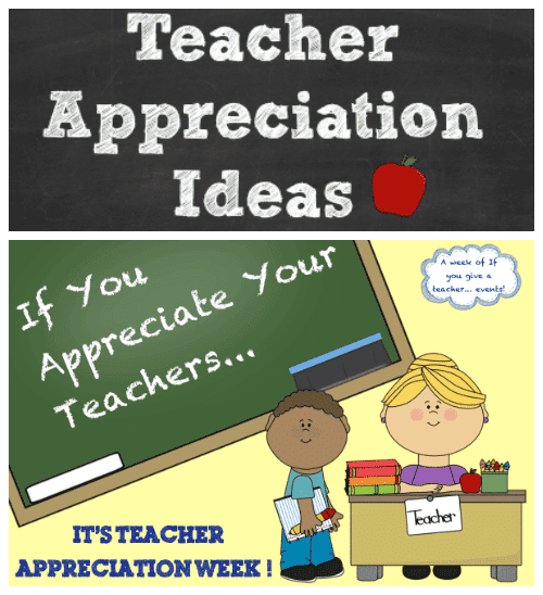 Teacher appreciation collage