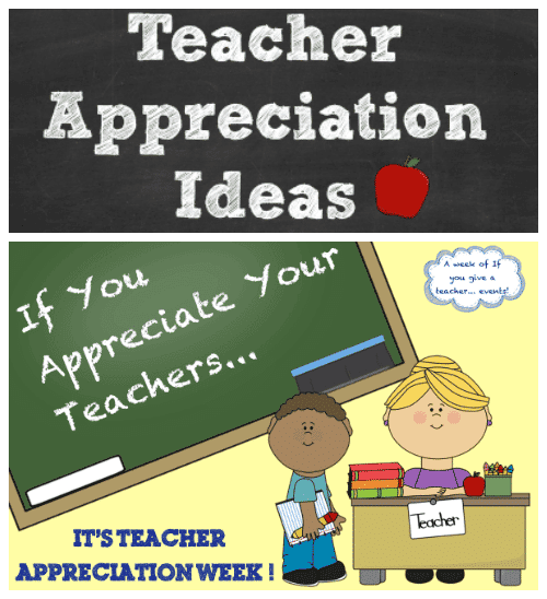Teacher Appreciation Ideas www.crazyforcrust.com Teacher appreciation collage