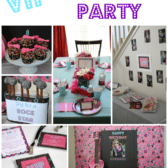 VIP Rock Star Party collage pinnable image
