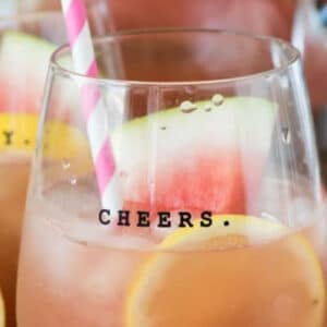 watermelon lemonade margaritas