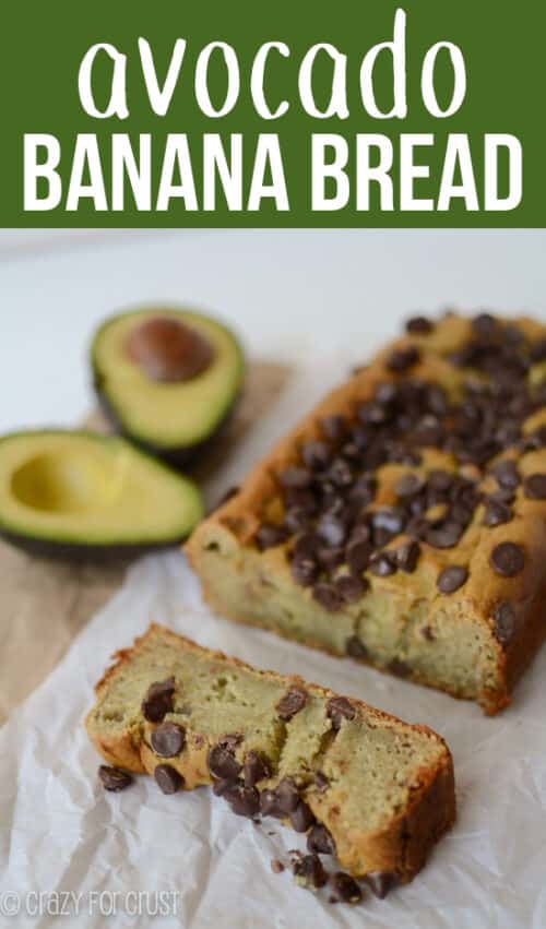 avocado banana bread