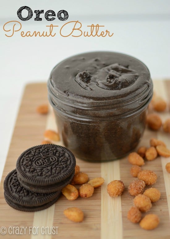 Oreo-Peanut-Butter in clear jar with title