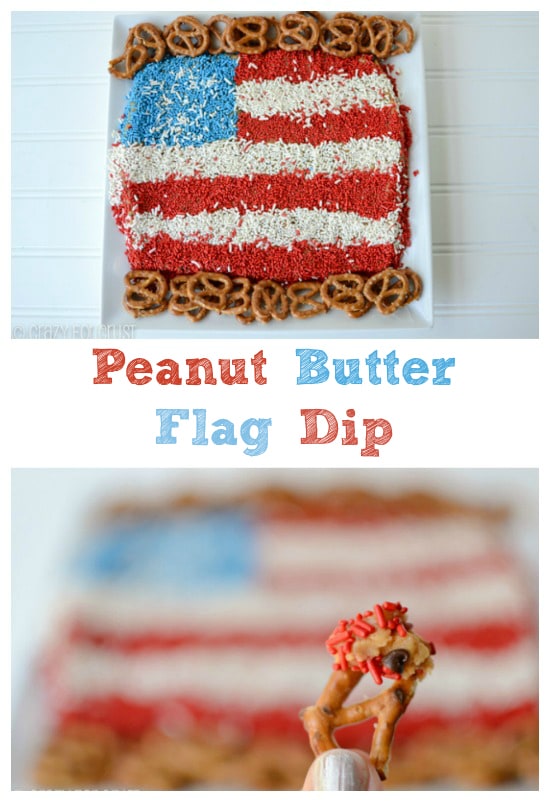 PB Flag Dip Collage